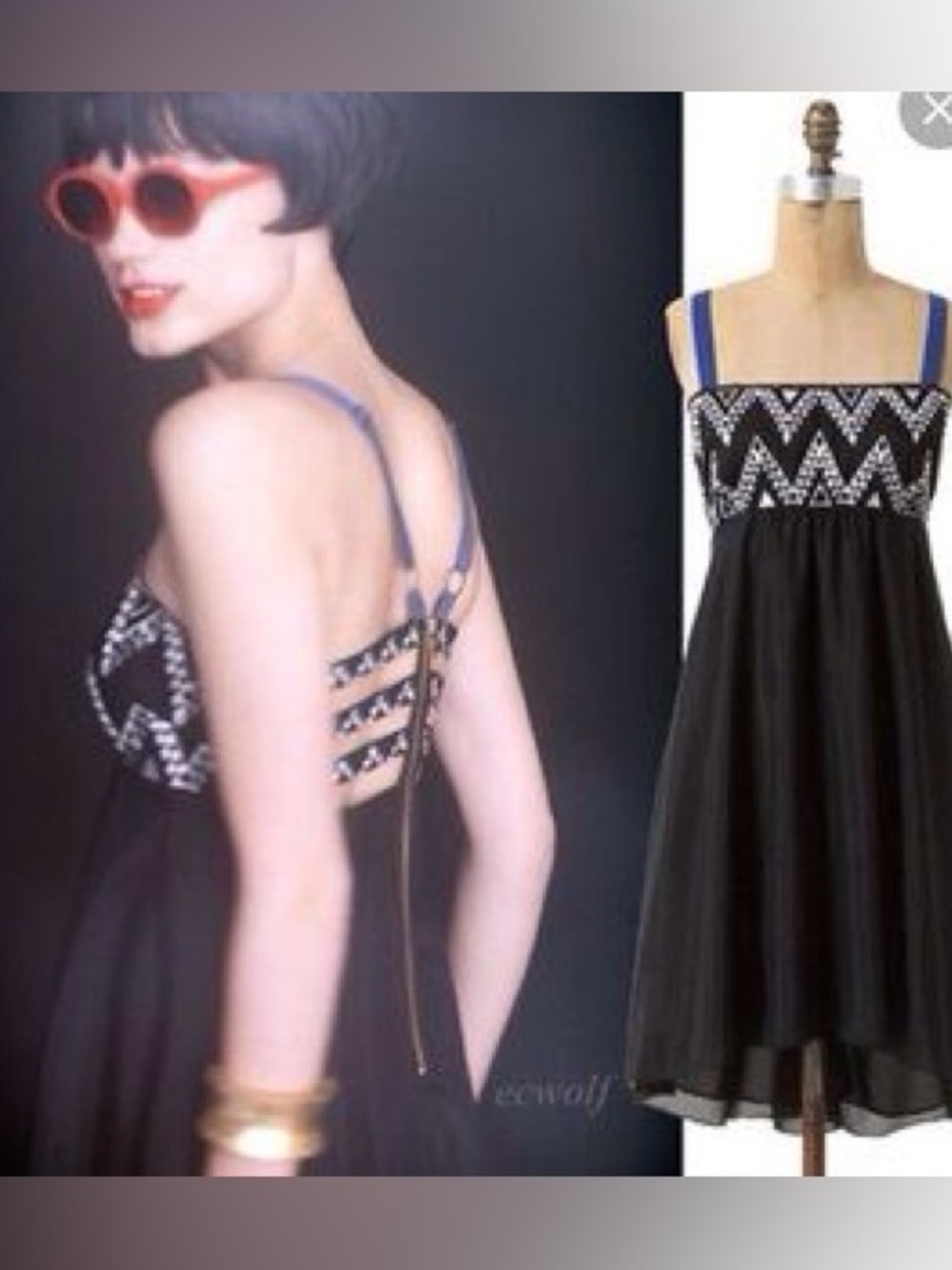 Anthropologie Geo Abaco Dress by LeifNotes